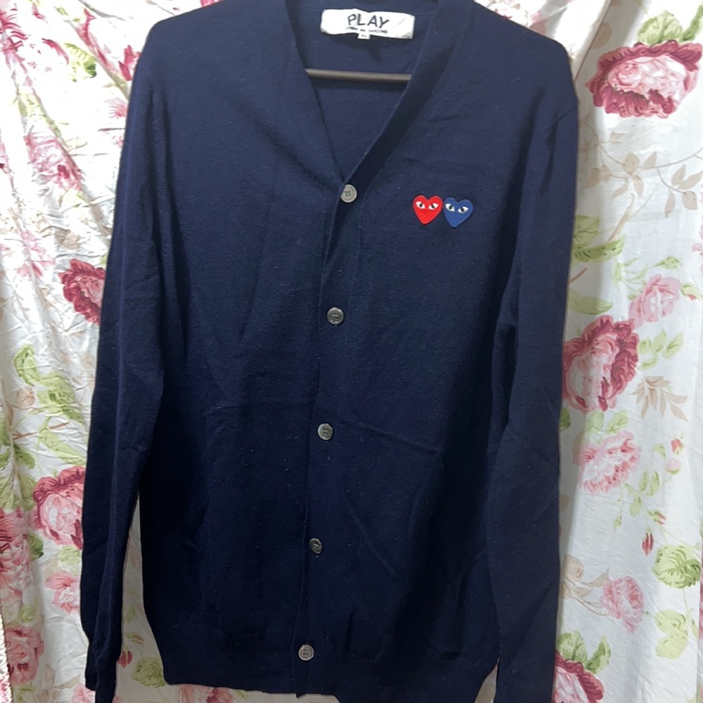 Comme des Garçons PLAY Cardigan - Picture 2 of 7